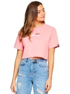 Budget 💯 Große Größen Ellesse Crop Top Fireball W In Pink Günstig Kaufen 😍