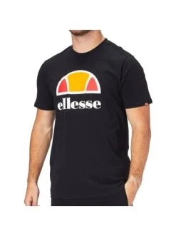 Auslauf 🌟 Shirts & Longsleeves Ellesse Freizeit 👚 Shirts Dyne Tee Black Günstig Kaufen 😉