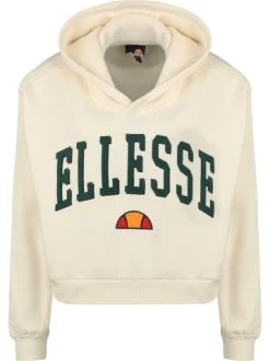 Angebote 🌟 Sweatshirts & Sweatjacken Ellesse Hoodie Ramo Crop In Off White Günstig Kaufen 🎁