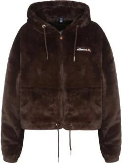 Billig 🤩 Große Größen Ellesse Jacke Vecellio Crop In Brown Günstig Kaufen ⭐
