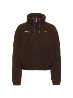 Coupon 🛒 Sweat & Fleece Ellesse Kunstfelljacke Mollis In Brown Günstig Kaufen 🔥