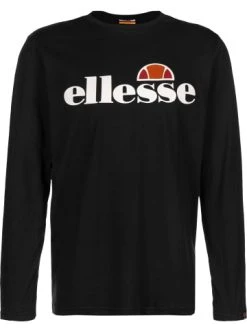 Aktion 😀 Shirts & Longsleeves Ellesse Longsleeve Grazie In Black Günstig Kaufen 🎁