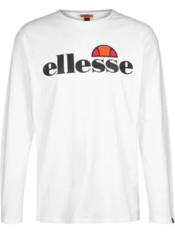 Bestpreis 💯 Shirts & Longsleeves Ellesse Longsleeve Grazie In White Günstig Kaufen 🥰