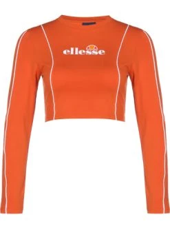 Besorgen ✔️ Große Größen Ellesse Longsleeve Russia Crop In Dark Orange Günstig Kaufen ❤️