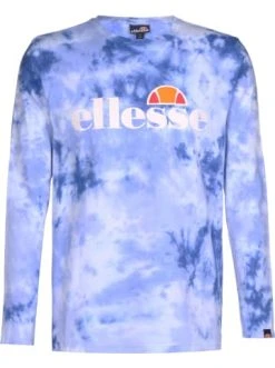 Bestes Angebot 🥰 Shirts & Longsleeves Ellesse Longsleeve SL Grazie Tie Dye In Tie Dye Günstig Kaufen 🌟