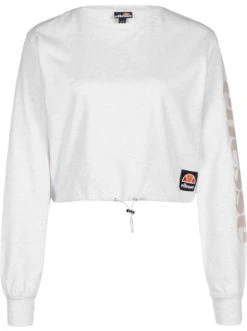 Budget 💯 Große Größen Ellesse Longsleeve Taner Crop In Off White Günstig Kaufen 🔔