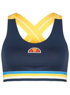 Aktion 🧨 Funktionswäsche Ellesse Sport-BH Loren In Dunkelblau / Gelb Günstig Kaufen 🔔