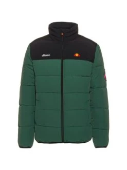 Angebote ✔️ Jacken & Mäntel Ellesse Steppjacke Nebula In Green-black Günstig Kaufen 👍