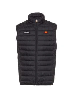 Angebote 😀 Jacken Ellesse Steppweste Bardy In Black Günstig Kaufen 😉
