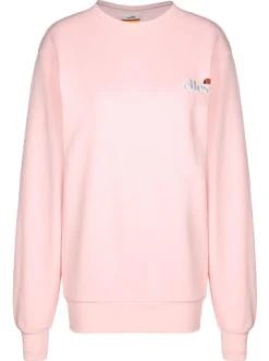 Blitzangebot ❤️ Sweat & Fleece Ellesse Sweater Triome In Light Pink Günstig Kaufen 😍