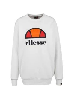 Aktion 🤩 Sweat & Fleece Ellesse Sweatshirt Perc In Weiß Günstig Kaufen ❤️