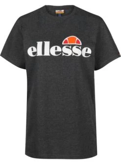 Budget ✨ Große Größen Ellesse T-Shirt Albany W In Dark Grey Marl 1 Günstig Kaufen 🥰