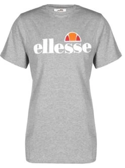 Budget 👍 Große Größen Ellesse T-Shirt Albany W In Grey Marl Günstig Kaufen 😀