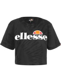 ellesse Shop 4 Bestpreis 🤩 Große Größen Ellesse T-Shirt Alberta Crop In Black Tie Dye Günstig Kaufen 🤩