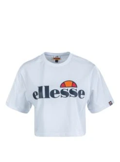 Billig 🌟 Große Größen Ellesse T-Shirt Alberta White Günstig Kaufen ❤️