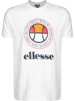 Aktion 🔔 Shirts & Longsleeves Ellesse T-Shirt Campa In White Günstig Kaufen 🧨
