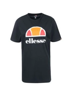 Angebote 🔔 Große Größen Ellesse T-Shirt Dyne In Dunkelblau / Orange Günstig Kaufen 🔔