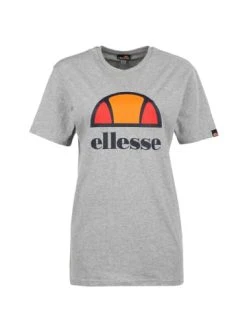 Bestes Angebot 👏 Große Größen Ellesse T-Shirt Dyne In Grau / Orange Günstig Kaufen 🎁