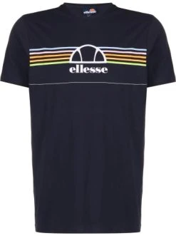 Budget ✔️ Shirts & Longsleeves Ellesse T-Shirt Lentamente In Navy Günstig Kaufen 🥰