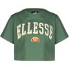 Großhandel 😍 Große Größen Ellesse T-Shirt Mondo Crop In Dark Green Günstig Kaufen ✔️
