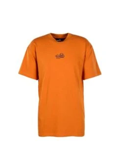 Budget 🎉 Shirts & Longsleeves Ellesse T-Shirt - Rilassato - Orange Günstig Kaufen ⭐