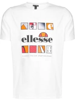 Aktion 🔥 Shirts & Longsleeves Ellesse T-Shirt Souscri In White Günstig Kaufen 🛒